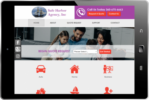 Responsive for Mobile Tablets